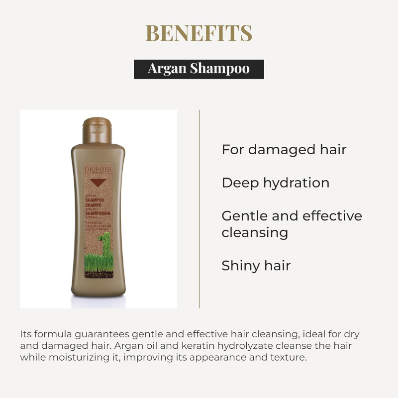 Salerm - Biokera Argan Champú Tubo - 50 ml