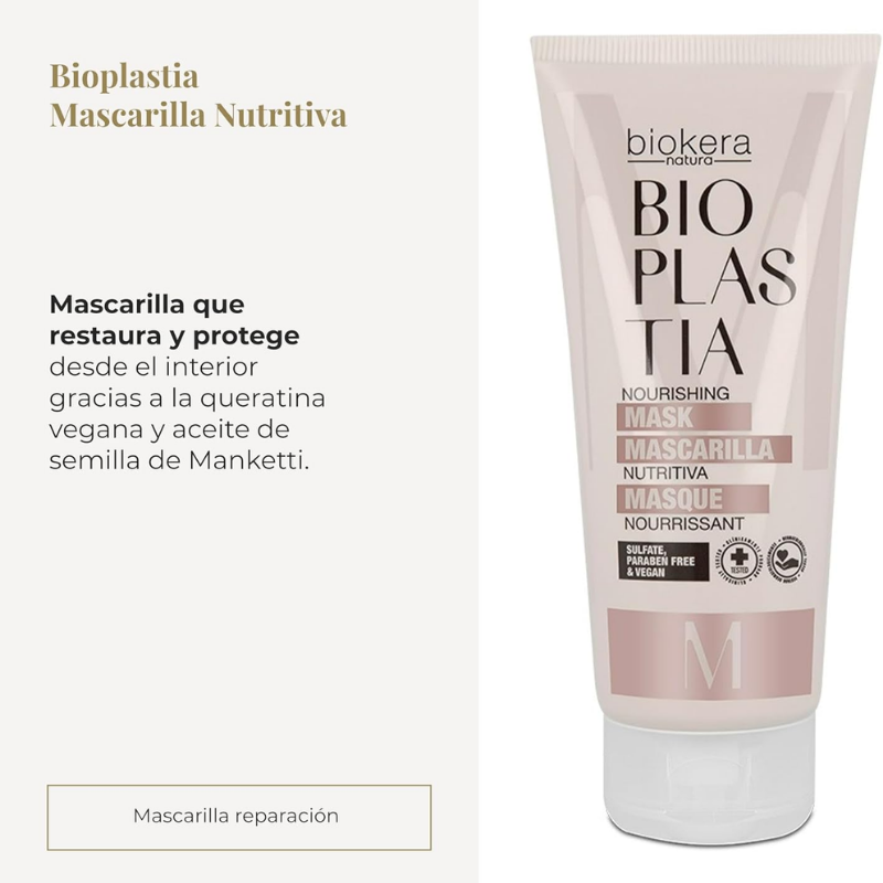 Salerm - Biokera Argan Mascarilla - 200 ml