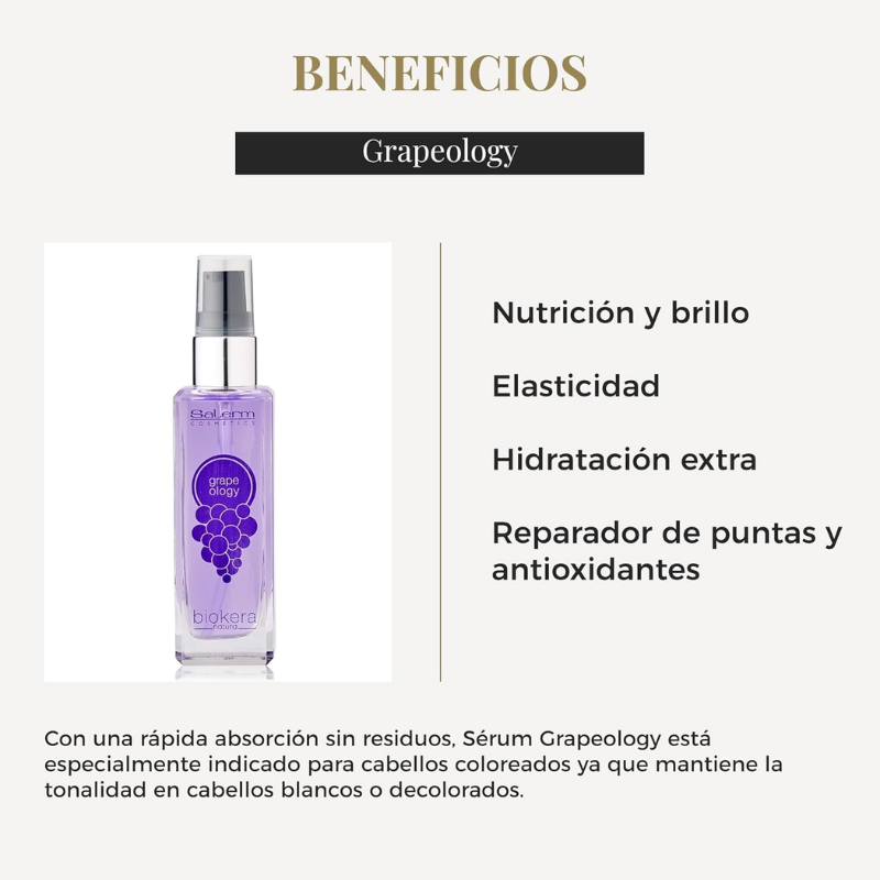 Salerm - Biokera Grapeology - 60 ml