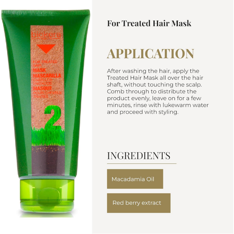 Salerm - Biokera Mascarilla Cabellos Tratados - 200 ml