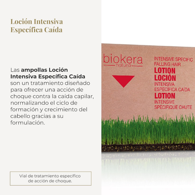 Salerm - Biokera Tratamiento Intensivo Caída - 6 x 10 ml