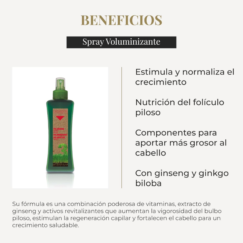 Salerm - Biokera Spray Voluminizador - 300 ml