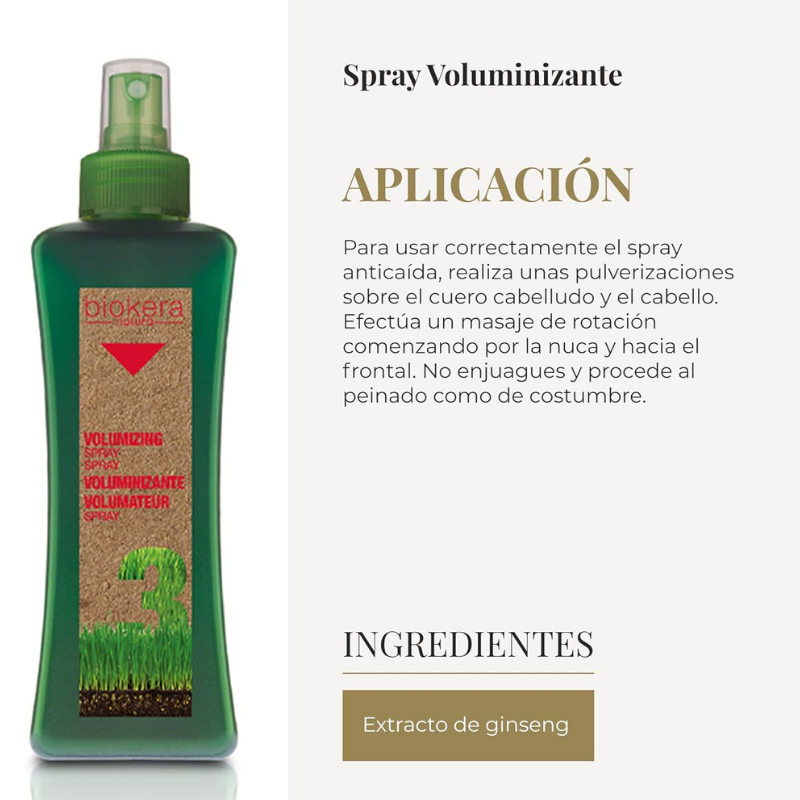 Salerm - Biokera Spray Voluminizador - 300 ml