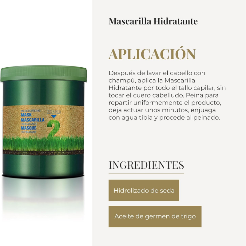 Salerm - Biokera Mascarilla Hidratante - 1000 ml