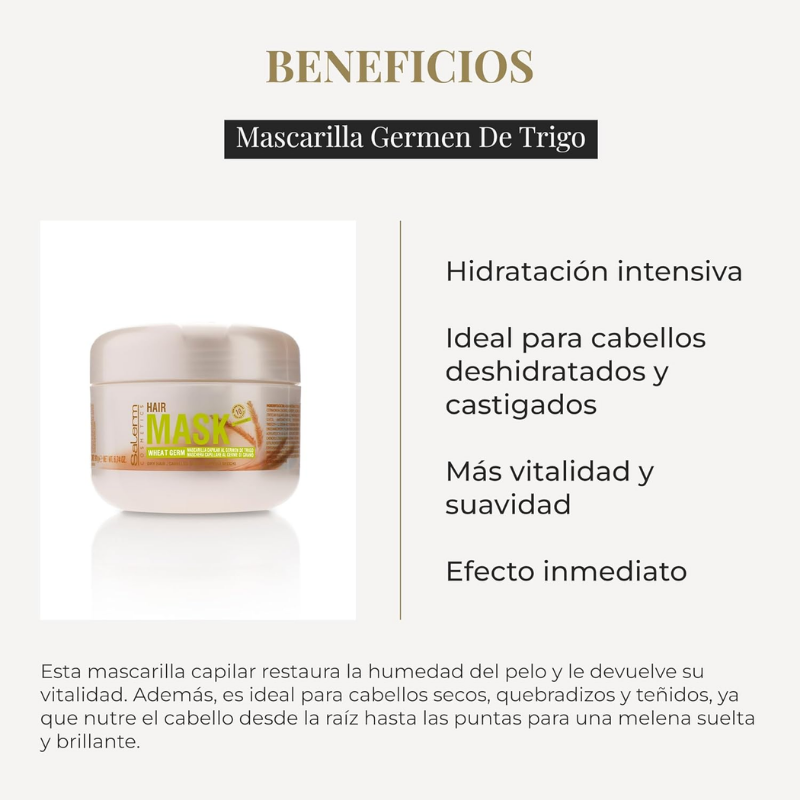 Salerm - Mascarilla Germen de Trigo - 200 ml