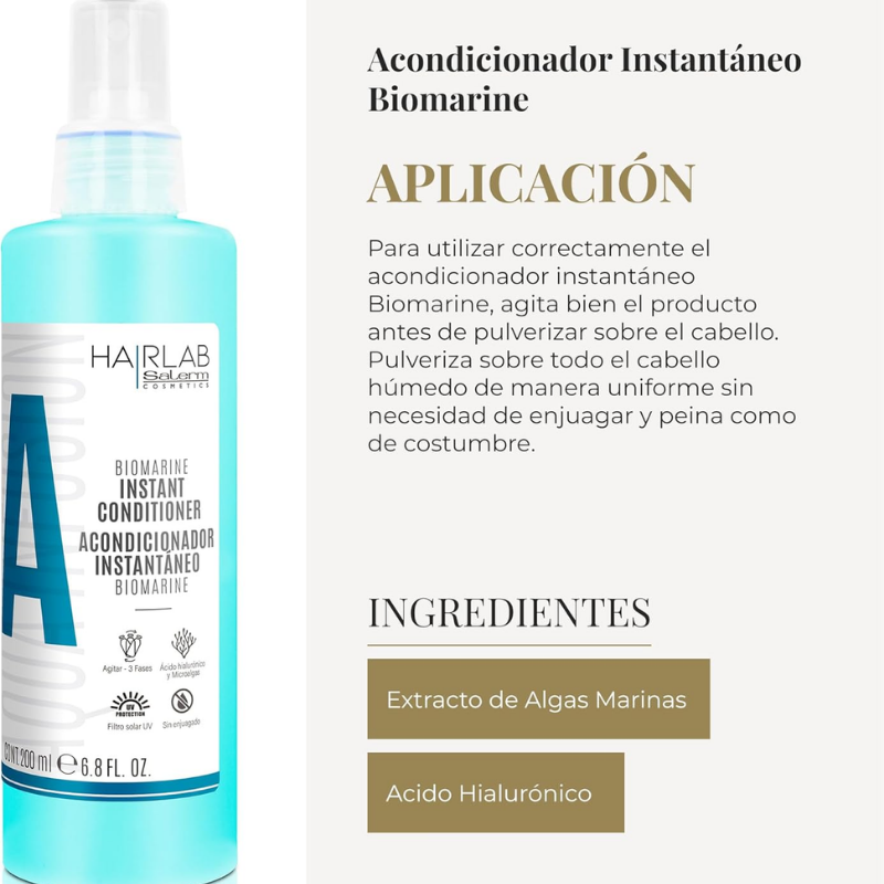 Salerm - Acondicionador Instantáneo Biomarine - 200 ml