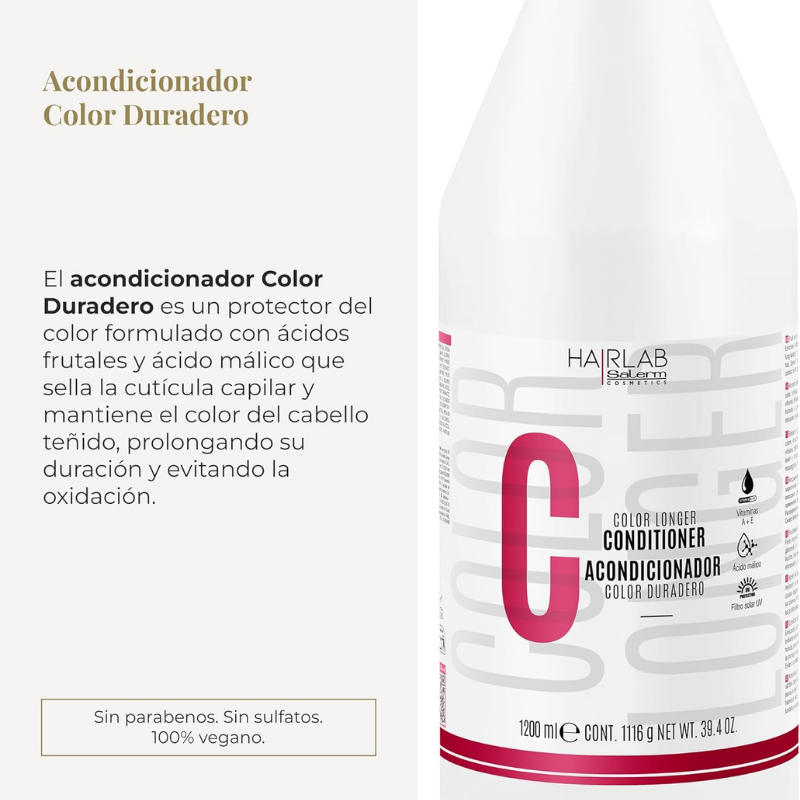 Salerm - Acondicionador Color Duradero - 1200 ml