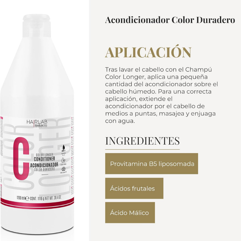 Salerm - Acondicionador Color Duradero - 1200 ml