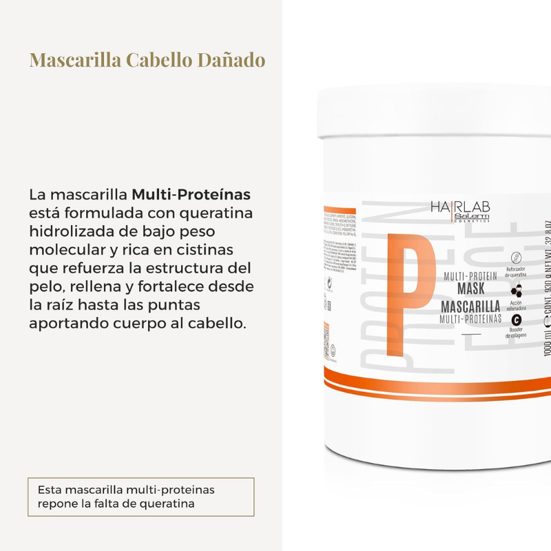 Salerm - Mascarilla Multiproteínas - 1000 ml