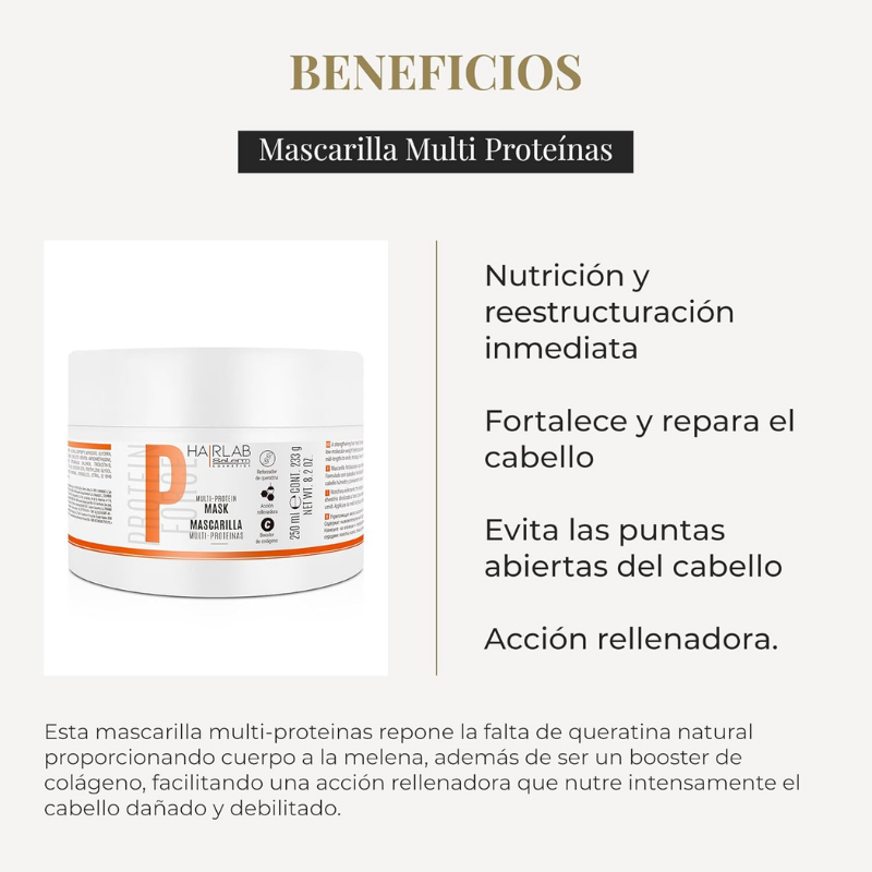 Salerm - Mascarilla Multiproteínas - 250 ml