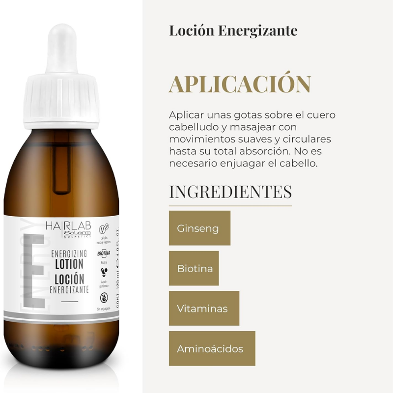 Salerm - Loción Energizante - 120 ml
