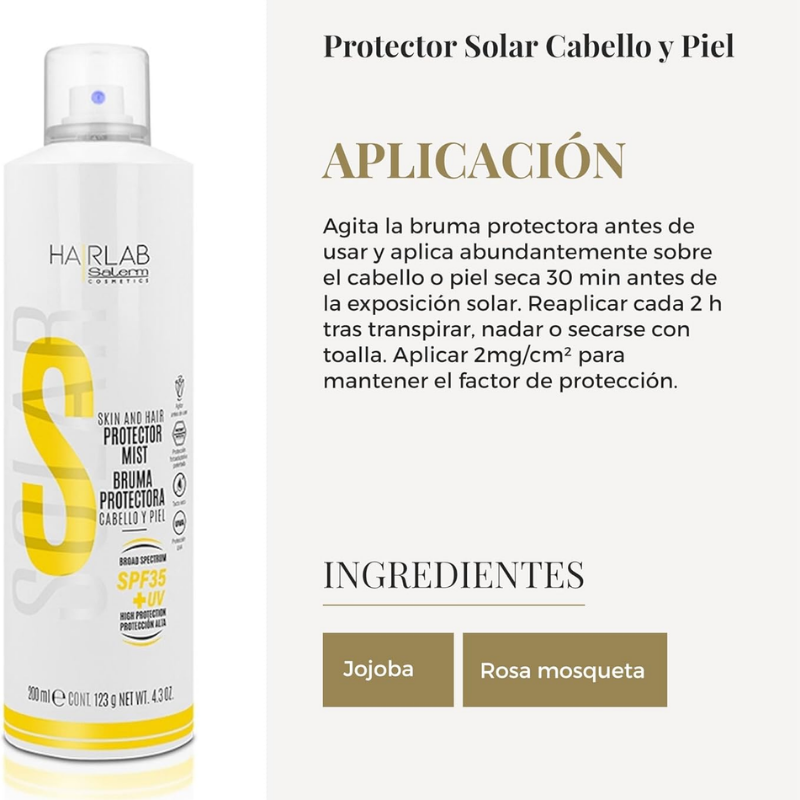 Salerm - Bruma Protectora Solar - 200 ml