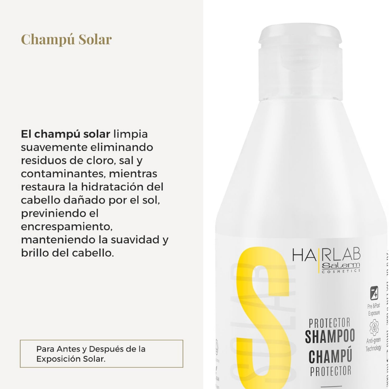 Salerm - Champú Protector Solar - 300 ml