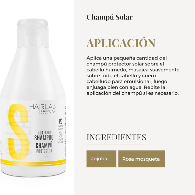 Salerm - Champú Protector Solar - 300 ml