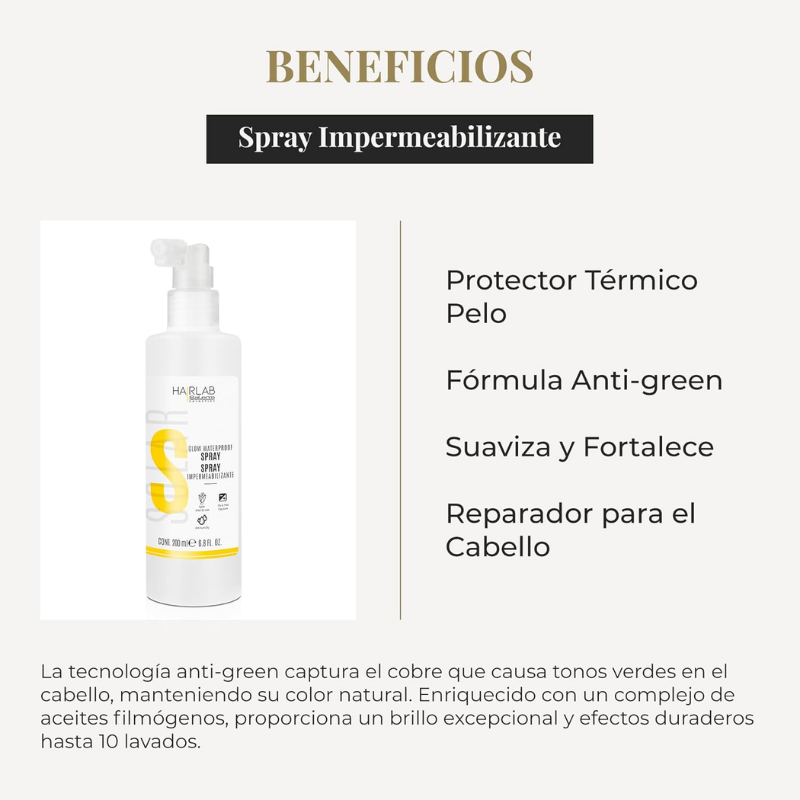 Salerm - Glow Waterproof Spray - 200 ml