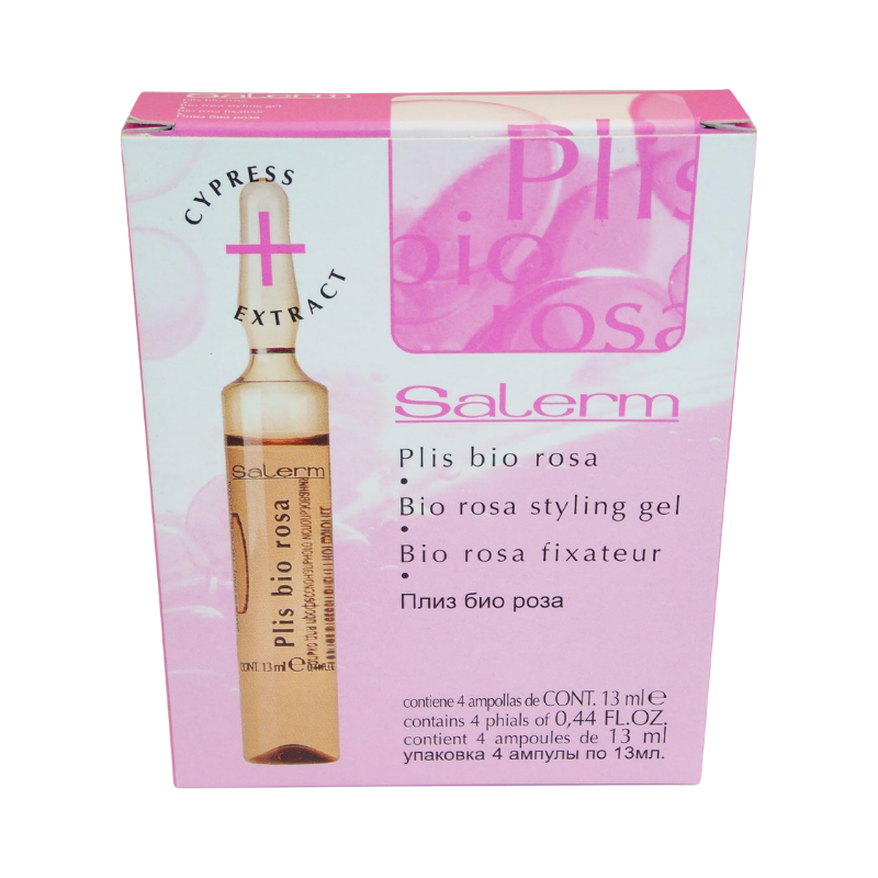 Salerm - Estuche Biokera Rosa - 8 estuches x 4 ampollas