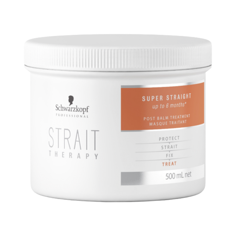 Schwarzkopf - Strait Therapy Bálsamo Post-Tratamiento - 500 ml