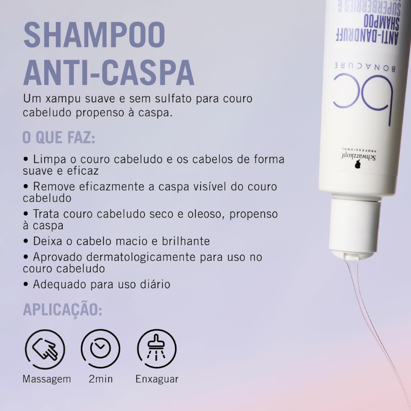 Schwarzkopf - Bonacure Anti-Dandruff Shampoo - 250 ml