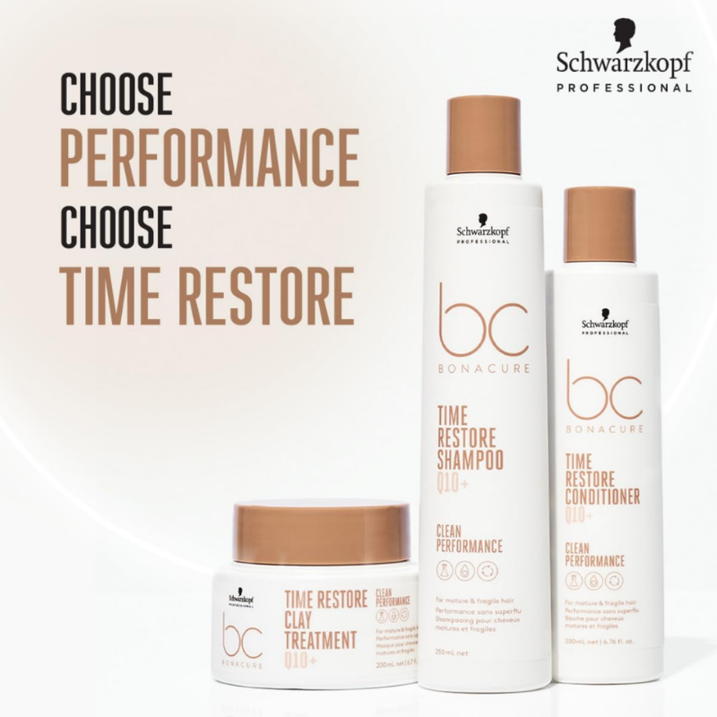 Schwarzkopf - Bonacure Time Restore Shampoo - 1000 ml