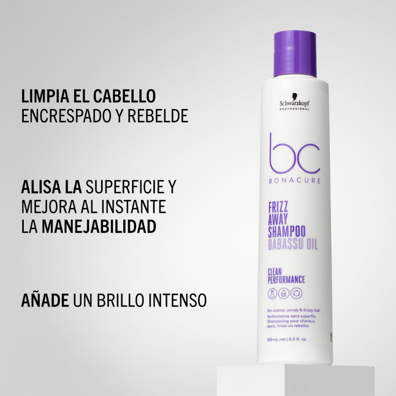 Schwarzkopf - Bonacure Frizz Away Shampoo - 250 ml