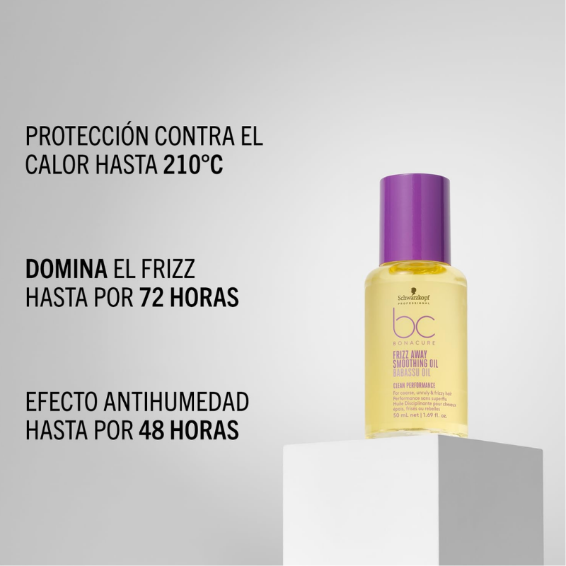 Schwarzkopf - Bonacure Frizz Away Aceite Antiencrespado - 50 ml