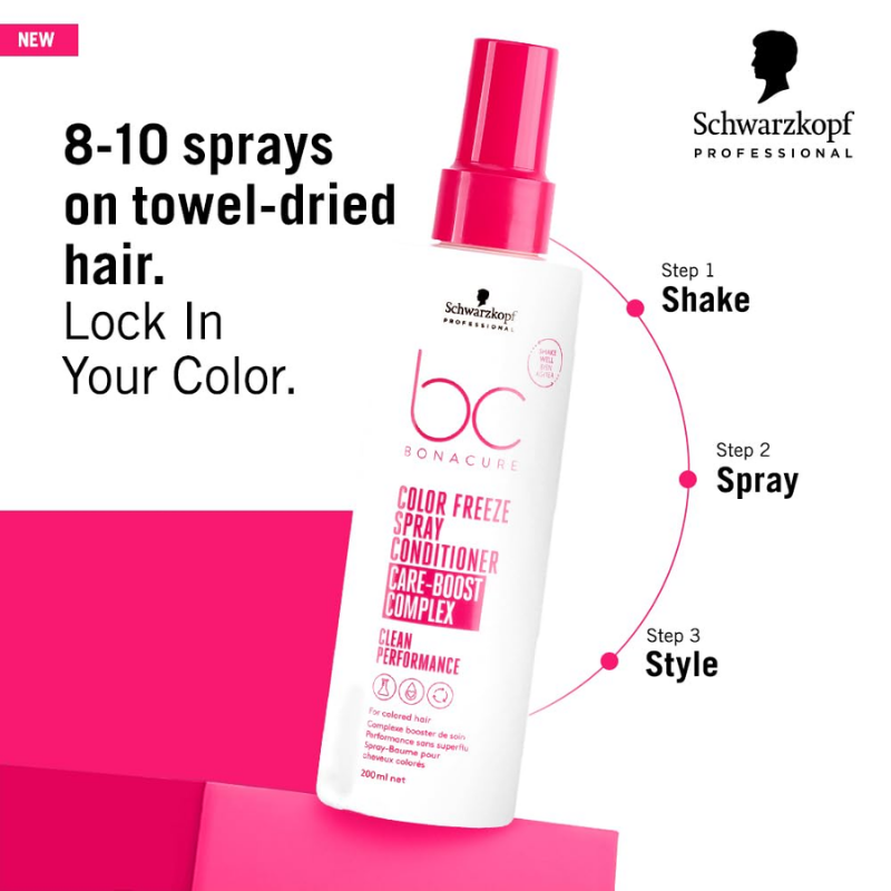 Schwarzkopf - Bonacure Color Freeze Spray Conditioner - 200 ml