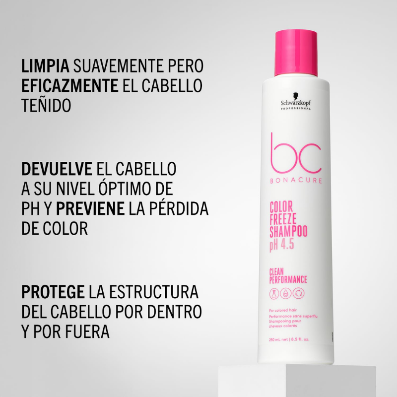Schwarzkopf - BC Clean Performance Color Freeze Shampoo - 250 ml