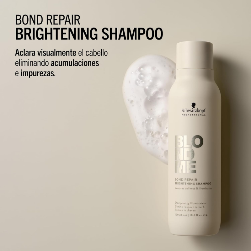 Schwarzkopf - BlondMe Keratin Restore All Blondes Champú Ligero - 300 ml