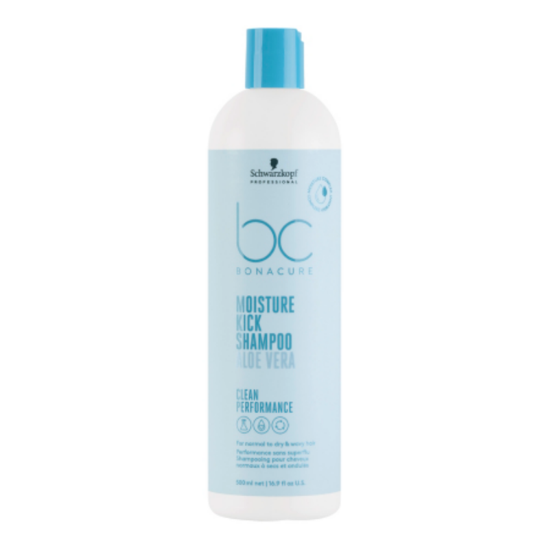Schwarzkopf - Bonacure Moisture Kick Champú con Aloe Vera - 500 ml