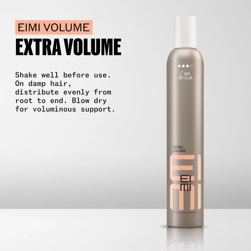 Wella Professionals - EIMI Extra-Volume Mousse de Volumen - 500 ml