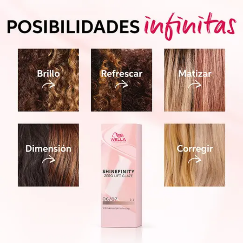 Wella Professionals - Shinefinity Glaze Light Blonde - 08/34 - 60 ml