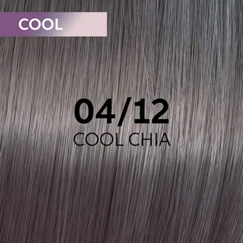 Wella Professionals - Shinefinity Glaze Medium Brown Ash - 04/12 - 60 ml