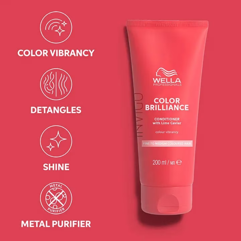 Wella Professionals - Brilliance Conditioner Cabello Fino - 200 ml