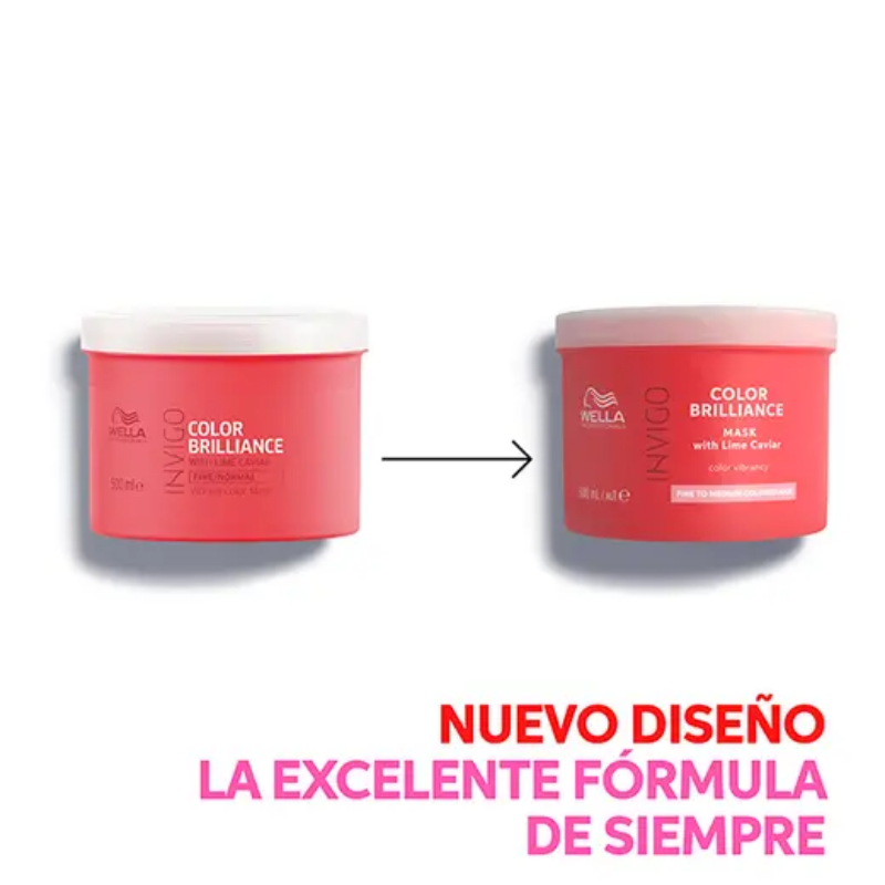 Wella Professionals - Color Brilliance - Mascarilla Fina - 500 ml