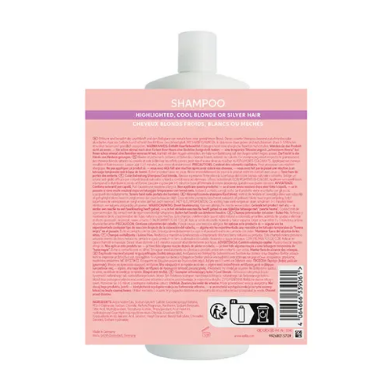 Wella Professionals - Blondor Recharge Champú - 1000 ml