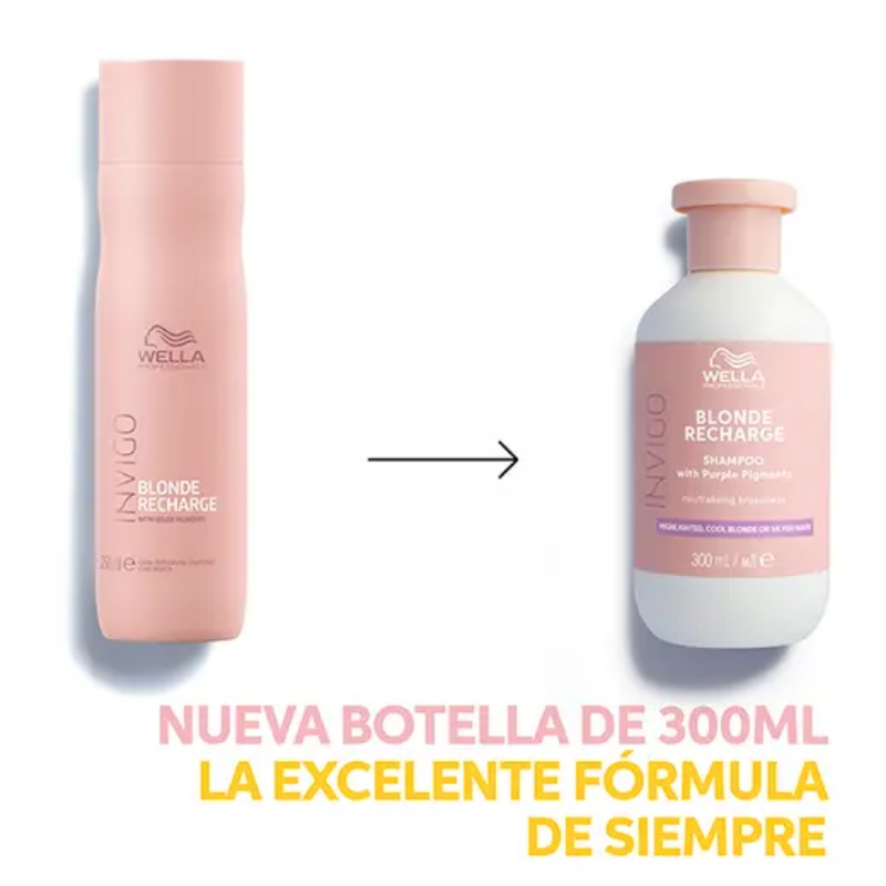 Wella Professionals - Blondor Recharge Champú - 300ml