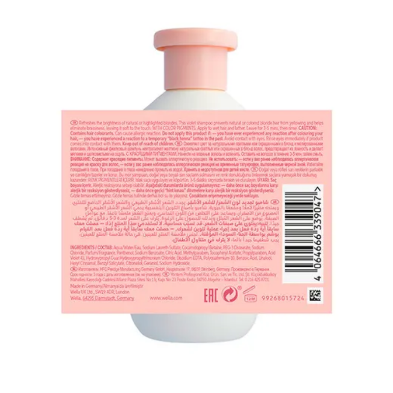Wella Professionals - Blondor Recharge Champú - 300ml