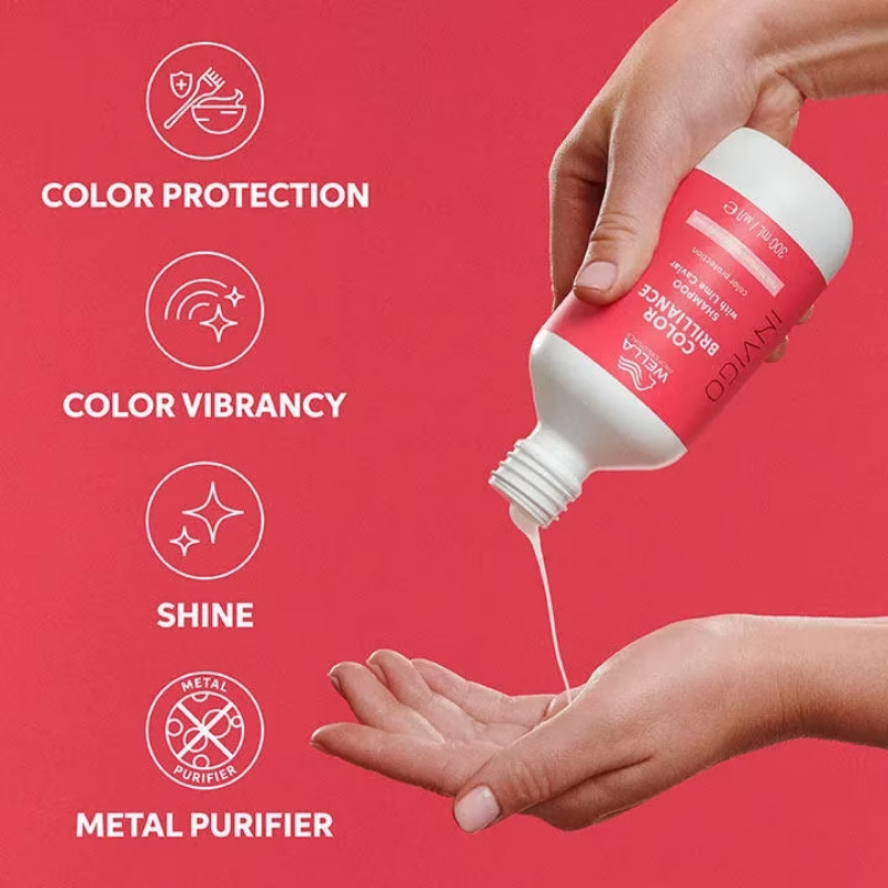 Wella Professionals - Brilliance Champú Cabello Grueso - 300ml