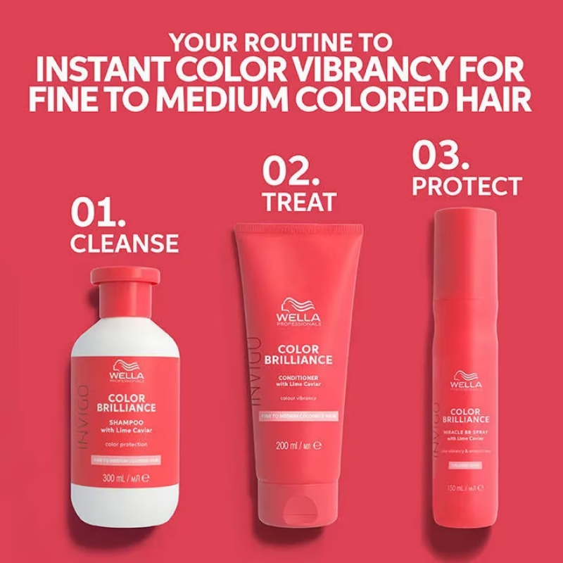Wella Professionals - Brilliance Champú Cabello Grueso - 300ml