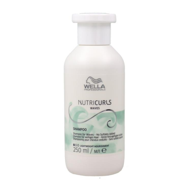 Wella Professionals - Nutricurls Champú Cabello Rizado - 250 ml